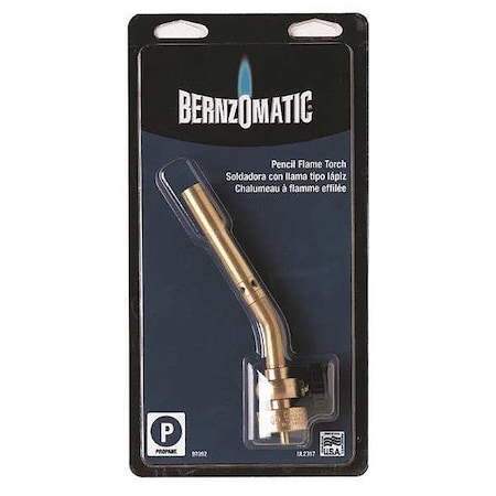 BERNZOMATIC Pencil Torch, Spark Ignitor, Propane UL2317