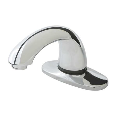 Rubbermaid Commercial Sensor 8" Mount, 3 Hole Bathroom Faucet, Polished chrome 1818968