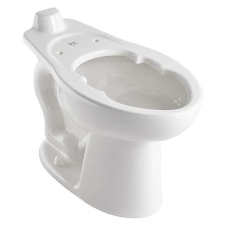 American Standard Toilet Bowl, 1.1/1.6 gpf, Flush Valve, Floor Mount, Elongated, White 3464001.020