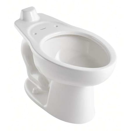 American Standard Toilet Bowl, 1.1/1.6 gpf, Flush Valve, Floor Mount, Elongated, White 3453001.020