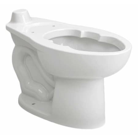 American Standard Toilet Bowl, 1.1/1.6 gpf, Flush Valve, Floor Mount, Elongated, White 3455001.020