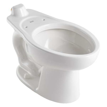 American Standard Toilet Bowl, 1.1/1.6 gpf, Flush Valve, Floor Mount, Elongated, White 2624001.020