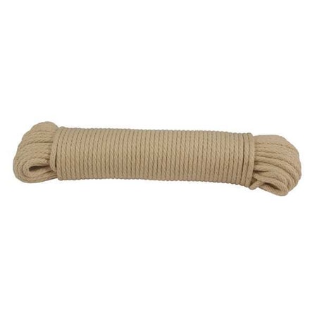 Zoro Select Rope, Cotton, 5/16in Dia, 100 ft. 120105-00100-000