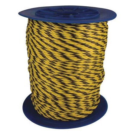 Zoro Select Rope, Polypropylene, 5/16in Dia, 1200 ft. 300100-01200-115