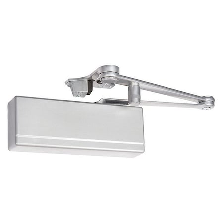 SARGENT Manual Hydraulic Sargent 281 Door Closer Heavy Duty Interior and Exterior, Silver 281 CPSH EN