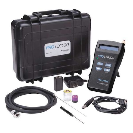 Aquasol Oxygen Monitor, LCD, 4 in.H GP-OX KIT