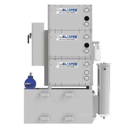 Chipblaster High Pressure Coolant System, 22.5 HP GV3-120