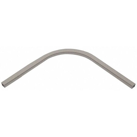 Inpro Cubicle Track, Silver, 4 ft., Ultra Cube CE8092-AN | Zoro