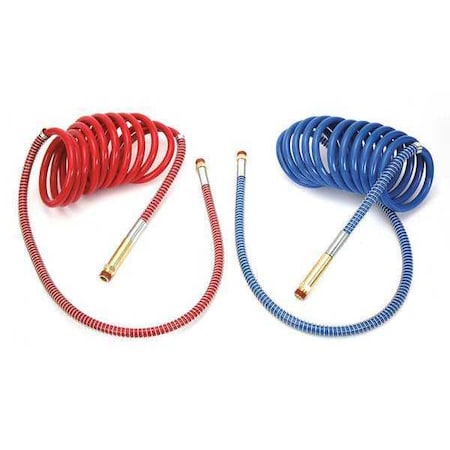Velvac Air Assembly Set, 15 ft., Red/Blue 022639