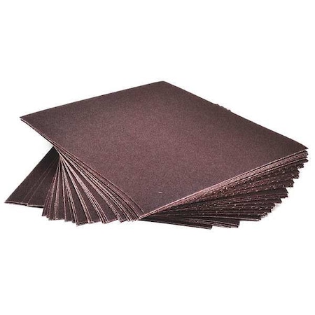 Arc Abrasives Sandpaper Sheet, 11inL x 9inW, 100 Grit, AO 74106-7