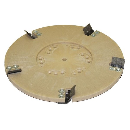 Diamabrush Concrete Mastic Abrasive Pad, 16 in. dia. 921601202