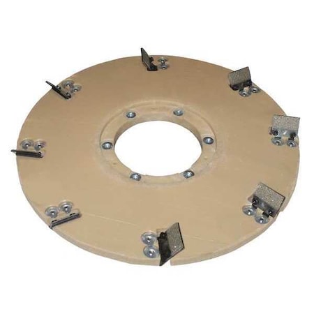 Diamabrush Concrete Mastic Abrasive Pad, 17 in. dia. 921701202