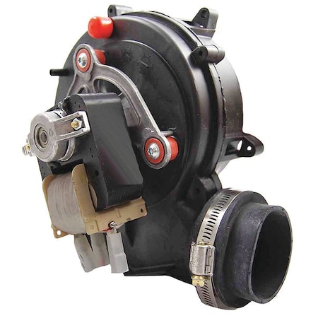 Packard Draft Inducer, 115, Metal, 8 1/2 in W, 5 1/4 in H, 1.9/2.4" Inlet and Outlet Dia. 48332