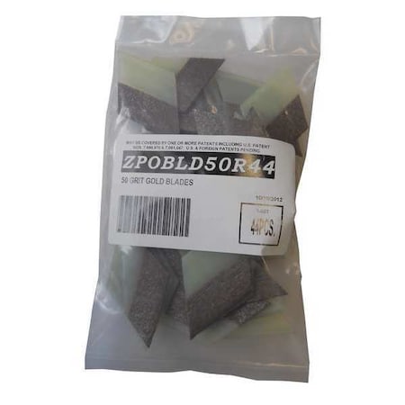 Diamabrush Polishing Replacement Kit, 6in., Gold, PK44 ZPOBLD50R44