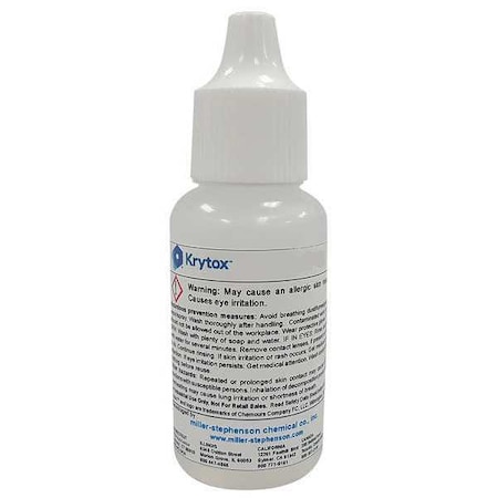Krytox Aerospace Lubricant, 0.5 oz., Dropper Bottle, PFPE, Colorless LAB143AB
