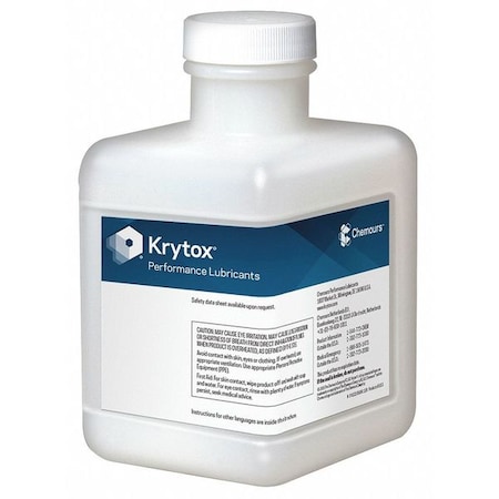 KRYTOX Lubricant Oil, GPL-106, Bottle, 1kg GPL-106
