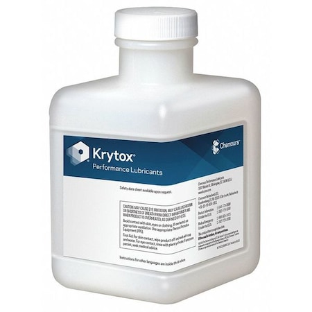 KRYTOX Lubricant Oil, GPL-104, Bottle, 1kg GPL-104