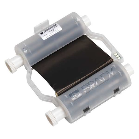 Brady Printer Ribbon, 4-21/64" W, 200 ft. L, Black B30-R6600