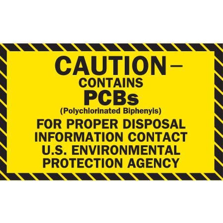 Brady Label, PS Vinyl, 1in.Hx2in.W, 9 Labels 87029