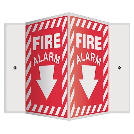 Accuform Fire Alarm Sign, 12X14" PSP324