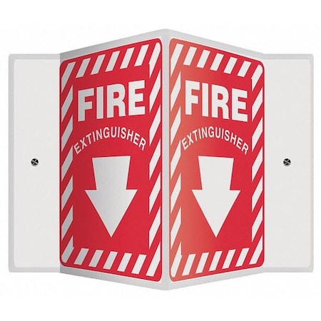 Accuform Fire Extinguisher Sign, 12X14" PSP359