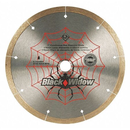 Qep Diamond Saw Blade, Masonry, 7 in. Dia. 6-7008BW