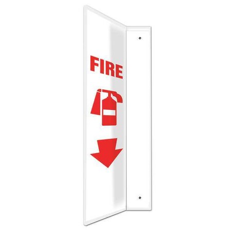 Accuform Fire Equipment Sign, 24X4" PSP717