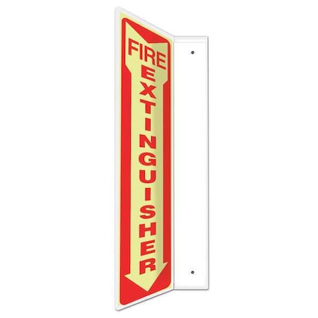 Accuform Fire Extinguisher Sign, 24X4" PSP720