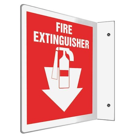 Accuform Fire Extinguisher Sign, 8X8" PSP707