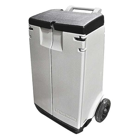 Spilfyter Spill Kit, 22 gal Volume Absorbed per Kit, Kaddie, Gray, 18 4500K2