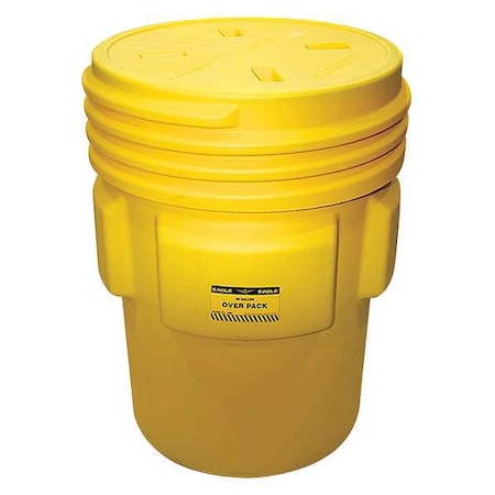 Spilfyter Spill Kit, 95 gal Capacity, Drum, Gray, 260 450095