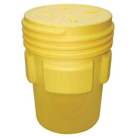 Spilfyter Spill Kit, 95 gal Capacity, Drum, Yellow, 261 250095