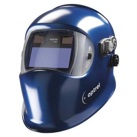 Optrel Welding Helmet, Shade 4, 5 to 13, Med. Blue 1006.180