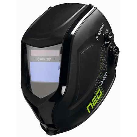Optrel Welding Helmet, Shade 4, 9 to 13, Black 1007.000