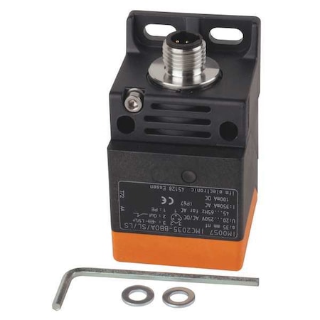 Ifm Inductive, Rectangular Proximity Sensor, PPE, 1/2 in Connector, 2 Wires, Unshielded IM0057
