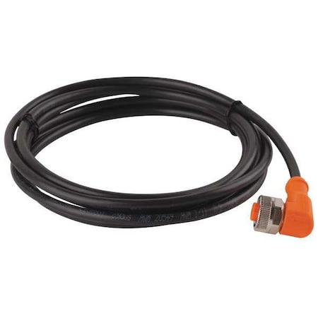 Ifm Cordset, 5 Pin, Receptacle, Female EVC004