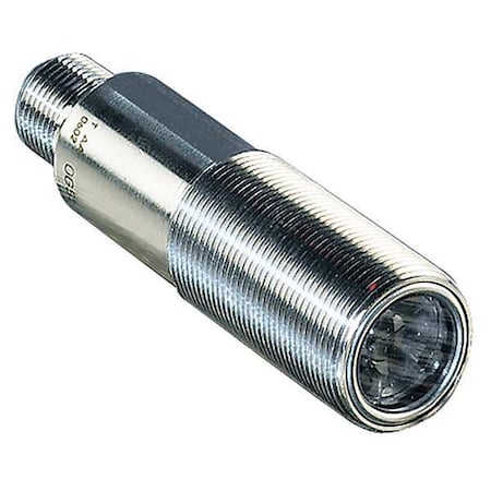 Ifm Through-Beam Photoelectric Sensor Receiver, M12, Right Angle, Cylindrical, Selectable Light On/Dark On, PNP OGE500