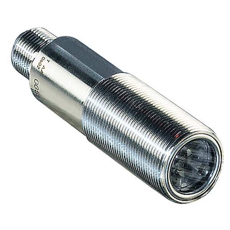 Ifm Through-Beam Photoelectric Sensor Receiver, M12, Right Angle, Cylindrical, Selectable Light On/Dark On, NPN OGE503