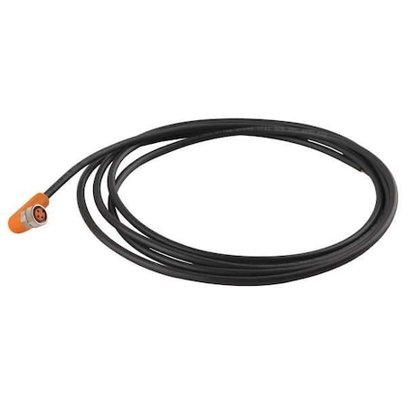 Ifm Cordset, 3 Pin, Receptacle, Female EVC144