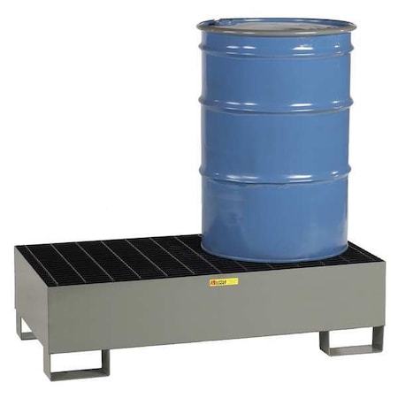 Little Giant Spill Deck, 66 gal Spill Capacity, 2 Drums, 2,000 lb Load Capacity, Heavy Gauge Steel SST-5125-66