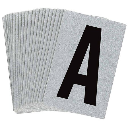 Brady LetterLabel, 1-1/2inH, 1inW, PK25 5900-A