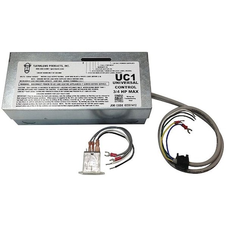 Tjernlund Products Burner Interlock, 115V, 15A CIC1