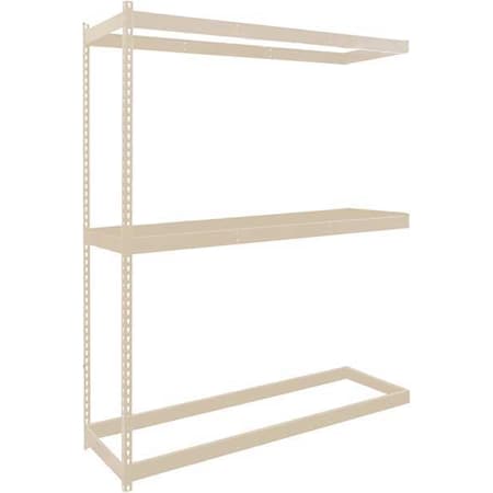Hallowell Boltless Shelving, 36"D x 48"W x 84"H, 4 Shelves, Steel DRH483684-3A-PT