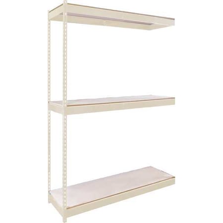 Hallowell Boltless Shelving Add-on Unit, 275 lb. DRH484884-3A-P-PT
