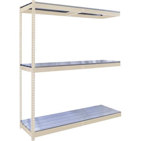 Hallowell Boltless Shelving Add-on Unit, 1000 lb. DRCC962484-3A-E-PT