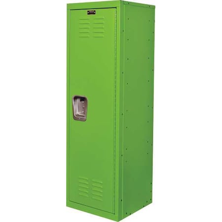 Hallowell Wardrobe Locker, 15 in W, 15 in D, 48 in H, (1) Tier, (1 ...