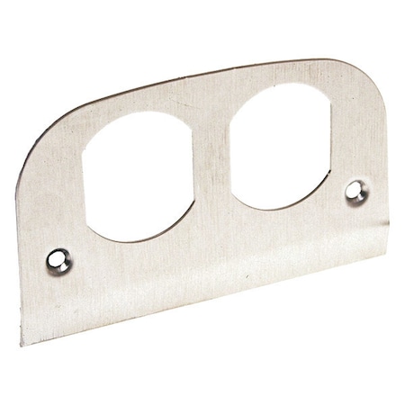 Bell Outdoor Duplex Plug, Stainless Steel, Plates Box Type 6313