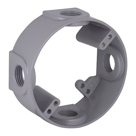 Bell Outdoor Extension Ring, Aluminum, Extension/Adapter Box Type 5363-0
