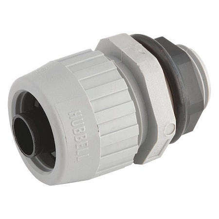 Bell Outdoor Conduit Fitting Connector, 1-1/4 in, Liquid-Tight, Nylon 4725