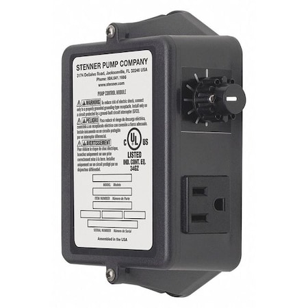 Stenner PCM1 Pump Control Module 0.1 - 1.0 Sec PCM1